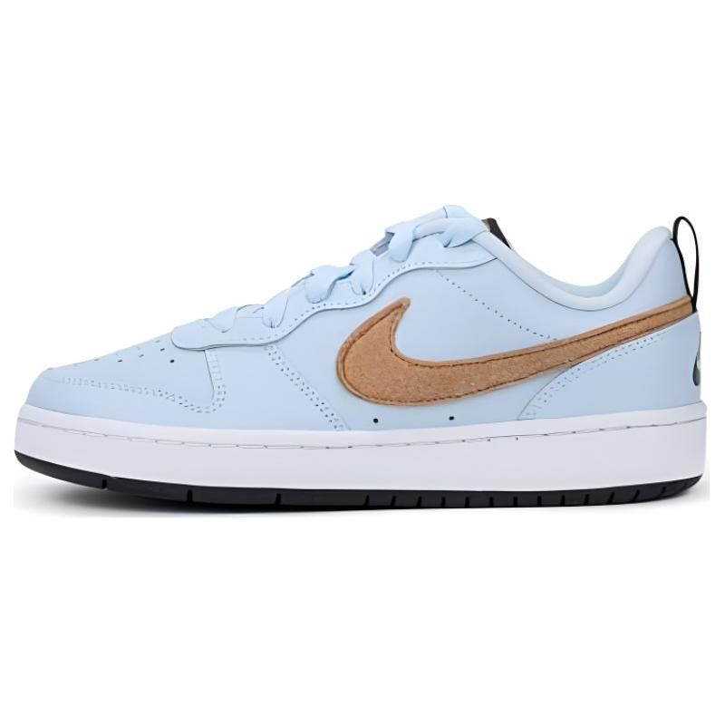 Nike Court Borough Retro Casual Low-Top Sneakers Women Sneakers Light-Blue CQ4015-400