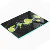 Decorative Tempered Glass Chopping Board for Limes and Water 80x52 Cm