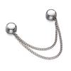 Magnetic No-Sew Sleeve and Trouser Fixing Buckle with Anti-Slip Chain