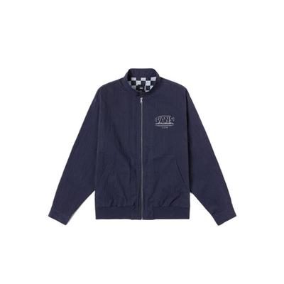 Minimalistische Mode Vielseitige Trendige Jacke Herren Jacke Dunkelblau VN000NETJDU