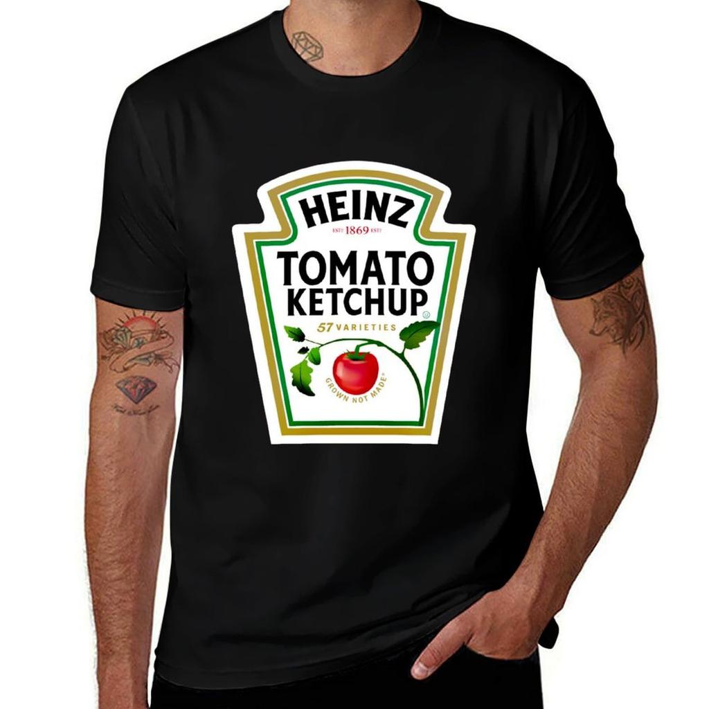 Baby Ketchup T-Shirt Comfortable Workout Short Sleeve Shirt