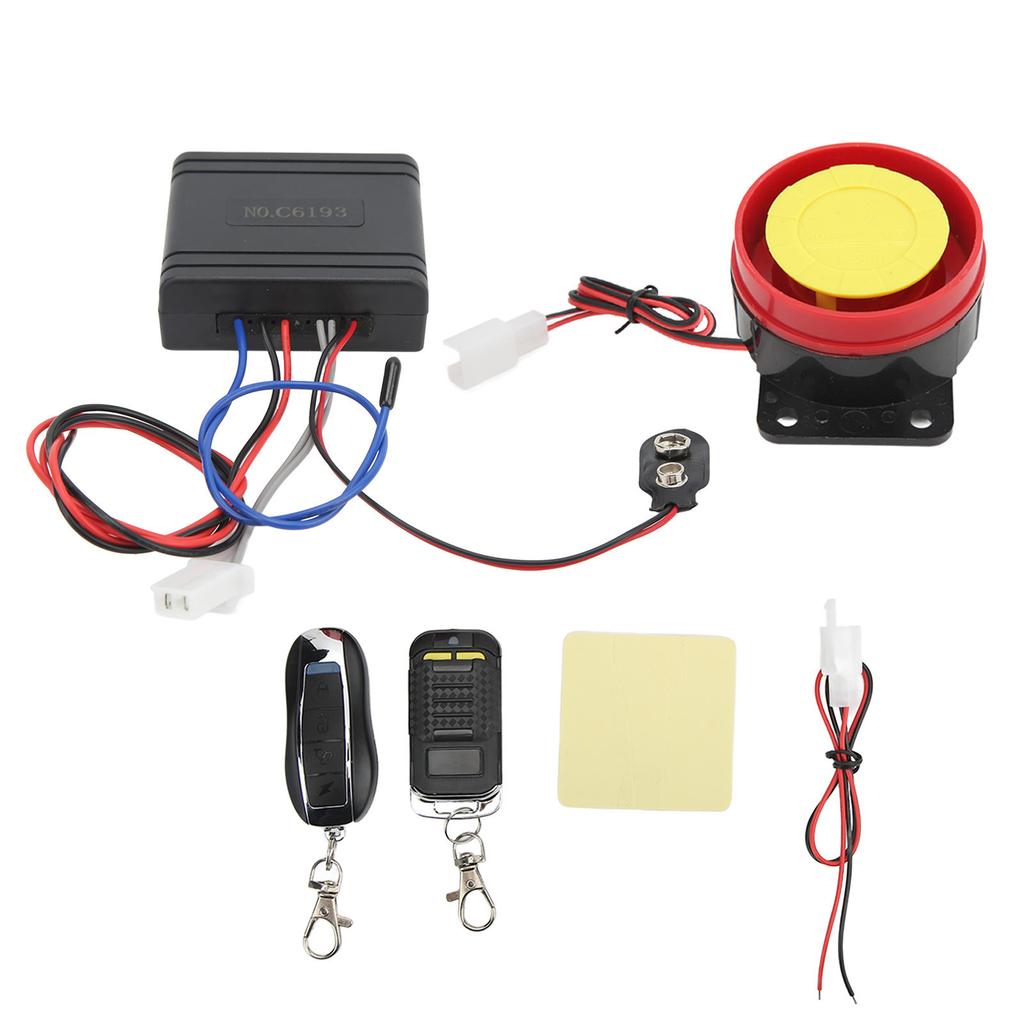 Motorcycle Alarm System Anti Theft Security Wireless Vibration Alarm Universal for Scooter Bike