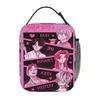 Demon Slayer Kpop Student Ice Pack: Large Capacity Wear-Resistant Picnic Bag