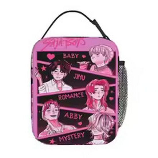 Demon Slayer Kpop Student Ice Pack: Large Capacity Wear-Resistant Picnic Bag