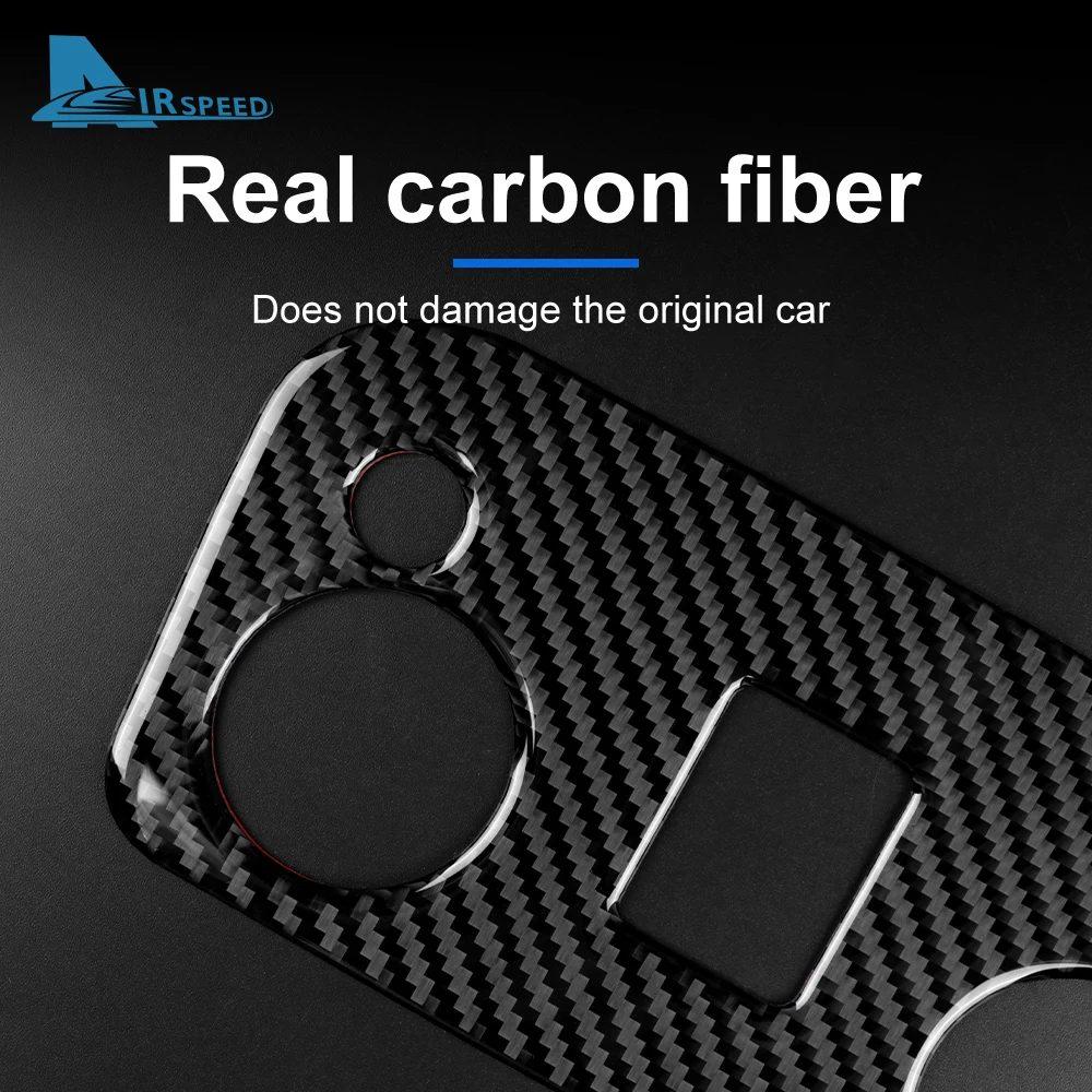 Real Soft Carbon Fiber for Ford Mustang 2015 2016 2017 2018 2019 2020 2021 2022 Accessories Sticker Car Reading Light Cover