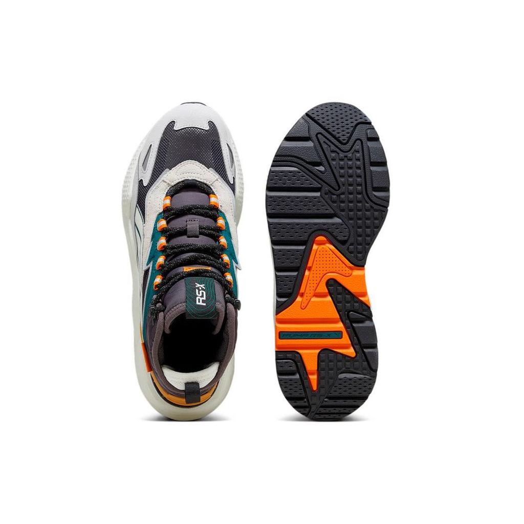 Puma RS-X High Dark Coal Unisex Sneaker Grau Glacial-Grau 392718-02
