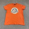 River Woods Ocean City Surf Society Grafik T-Shirt Herren L Orange Americana Skate