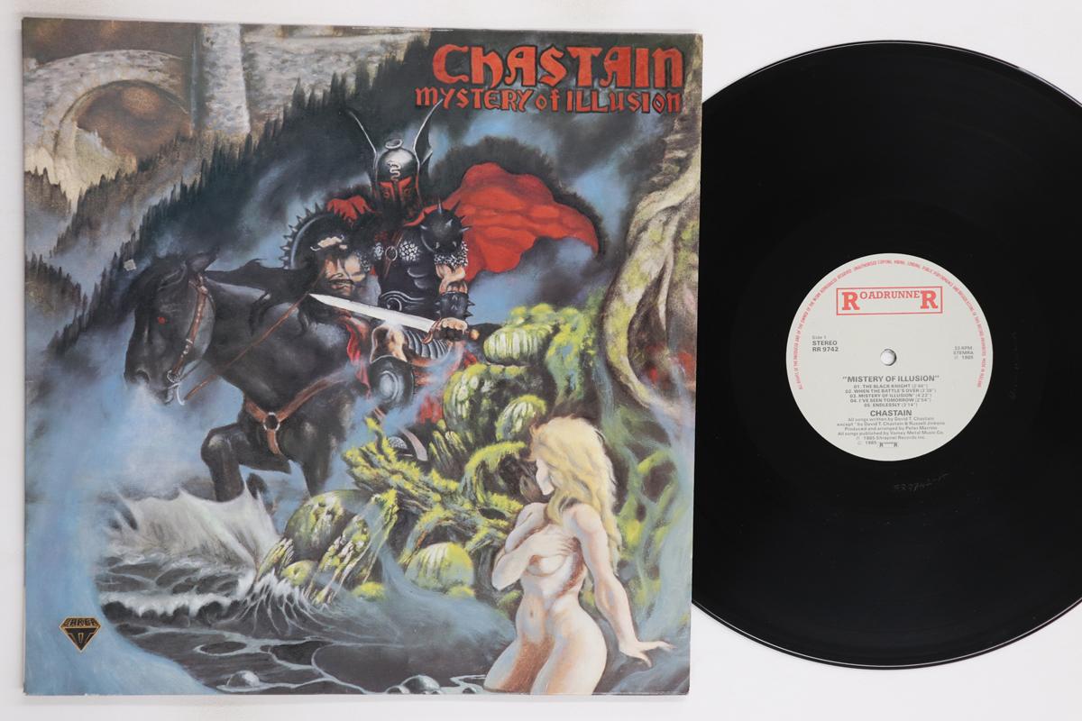 

LP Record CHASTAIN Mystery Of Illusion RR9742 ROADRUNNER RECO 1985 Europe Metal Used