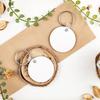 MECCANIXITY Stamping Blank Copper Round DIY Tags, 13mm/0.5" for Craft Decoration, Pack of 24