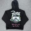 Felpa Unisex con Stampa a Fantasia Trendy Autunno-Inverno