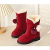 Children's Snow Boots, Girls' Boots, New Style Boots, Lined with Fur, Short Boots, Cotton Shoes