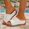 Summer Shoes Sandals Women Soft Sandals Ladies Slip On Sandals For Women Wedge Ladies Shoes Plus Size Footwear Slipper Female
