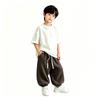 Boys Girls Baby Kids Lined Striped Sweatpants Thick Warm Casual Pants for Fall Winter