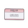 Style Cute Cartoon English Letter Badge Brooch Unique Alloy Pin For Trendsetters