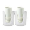 Set of 3 Elegant Paper Cup Organizers with Double Tubes Designs Home Decoration Portable for Household Easy Access