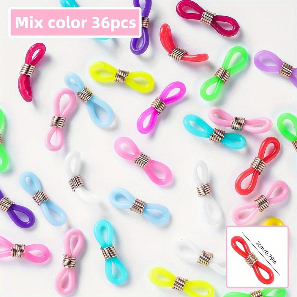36pcs/lot Knitting Needle Stoppers Colorful Knitting Needle Hugger Stitch Needle Tip Stoppers Crocheting Knitting Project Accessories