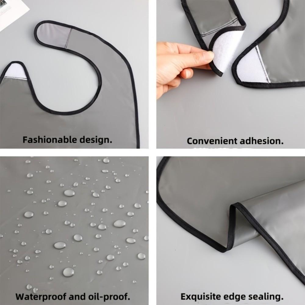 Waterproof TPU Apron Oil-proof Stain-proof Dishwashing Cleaning Apron Adjustable Wear-resistant Protective Clothing Cover Baking