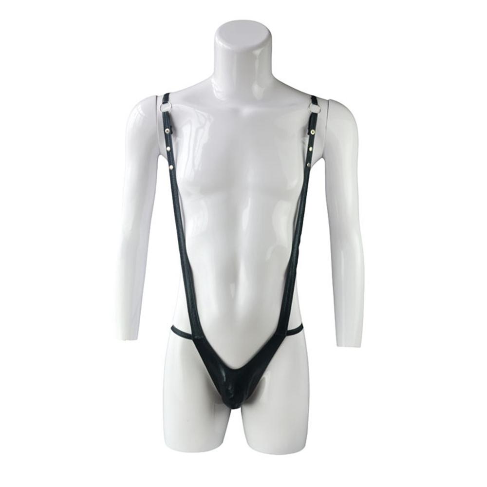 Plus Size Underwear Pouch Stockings T-Back U Convex Underpants