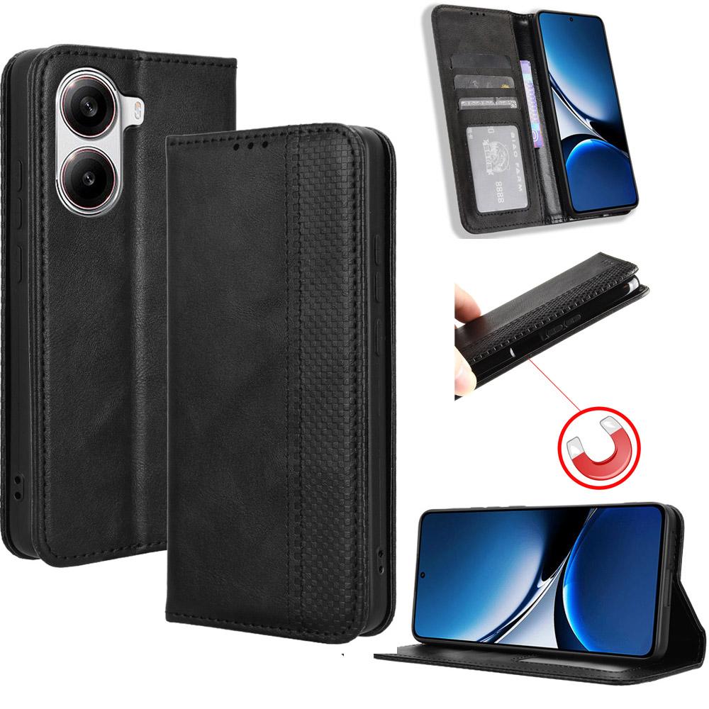 POCO X7 PRO X6 F7 F6 F5 X5 Luxus Lederhülle Retro Geldbörse Buch Klappbar Magnet Vollschutz Für Xiaomi POCO X7 X6 F7 PRO Handyhüllen