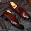 Men's Shoes Spring and Summer Men's Casual Single Shoes Pointed Business Dress Leather Shoes Men's Trend Shoes