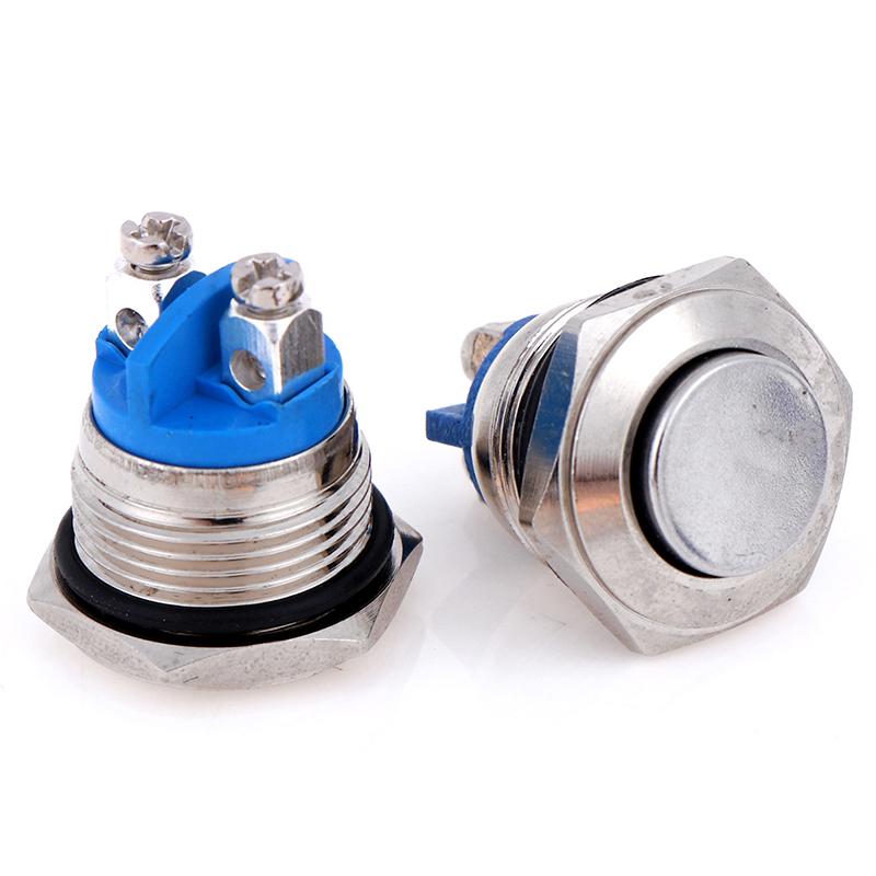 16Mm Metal Push Button Switch No Momentary Reset Self-Reset Push Button Switch