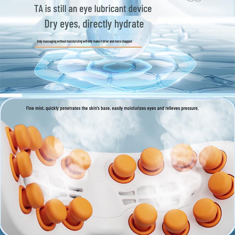 Chigo Smart Heated Eye Massager with Bluetooth Music CN Plug (adapter Included)
