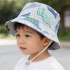 New Panama Summer Baby Sun Hat for Girls and Boys Beach Sun Cap Autumn Cartoon Fisherman's Hat for Kids Outdoor Baby Bucket Hat