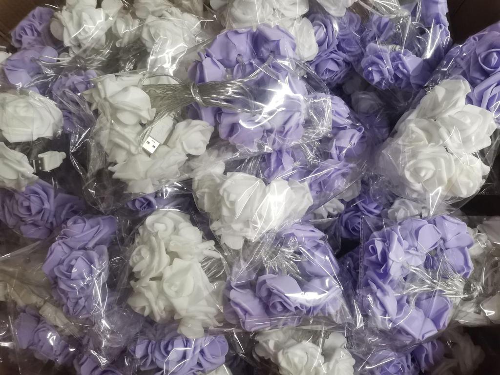 LED Rose String Lights - Bedroom Decoration & Wedding Proposal Props