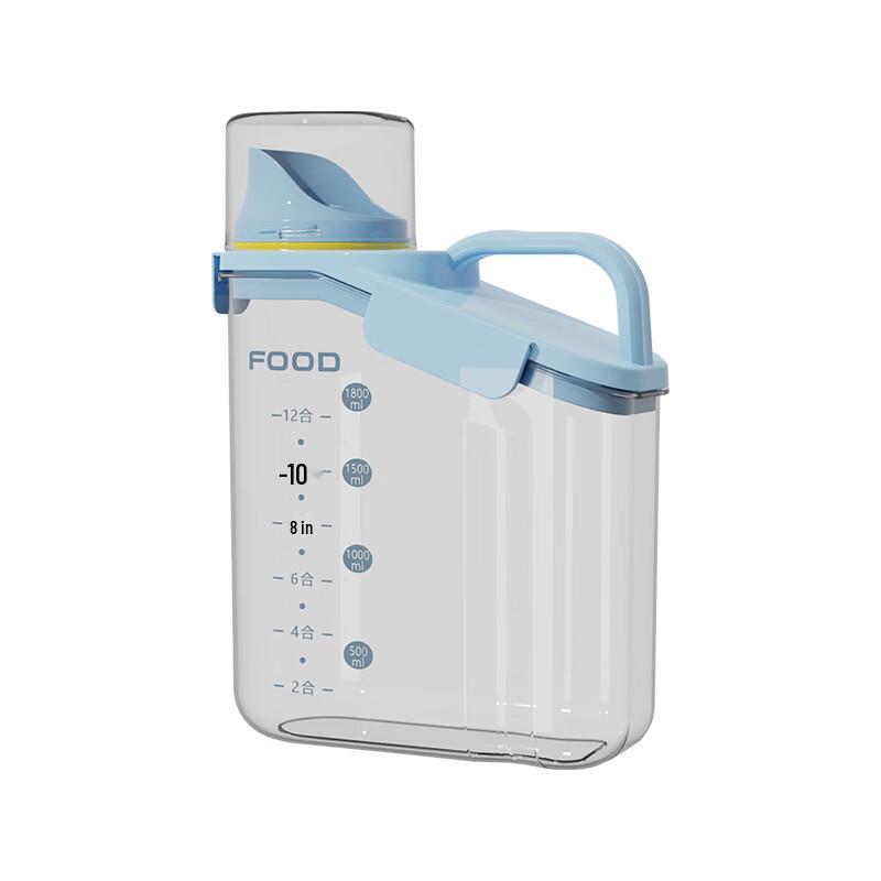 ZISIZ Portable Transparent Sealed Grain Storage Jars