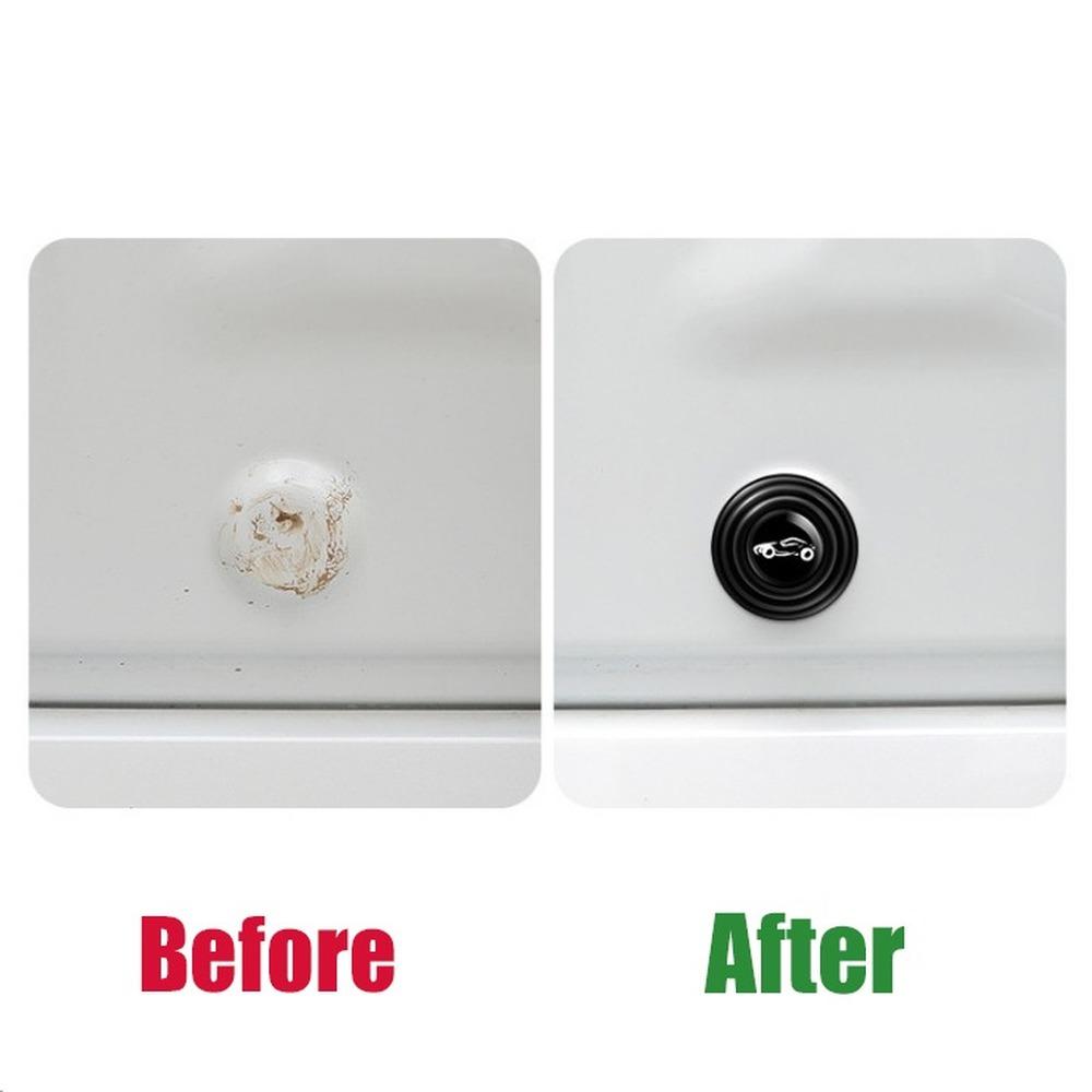 Car Anti-collision Pad Car Door Closing Anti-shock Protection Soundproof Silent Buffer Stickers Silicone Gasket Auto Accessories