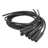 8.5mm 180 Degrees  Sparking Plug Ignition Wire Set Spark Plug Wires with Dustproof Cap Replacement for Chevy 8 Cylinder
