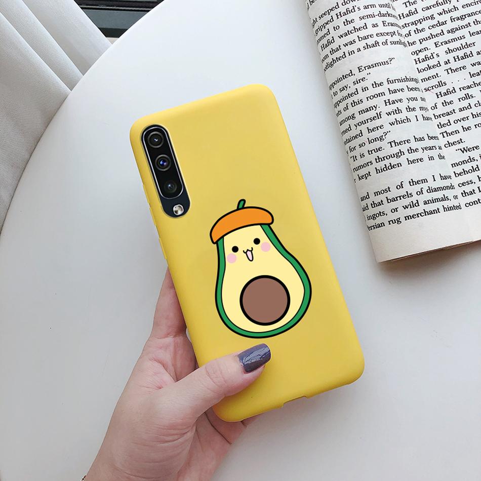 Love Heart Case For Samsung Galaxy A20 A30 A40 A50 A70 A20E Silicone Case Cute Cat Cactus Phone Cover Galaxy A20S A30S A50S Case