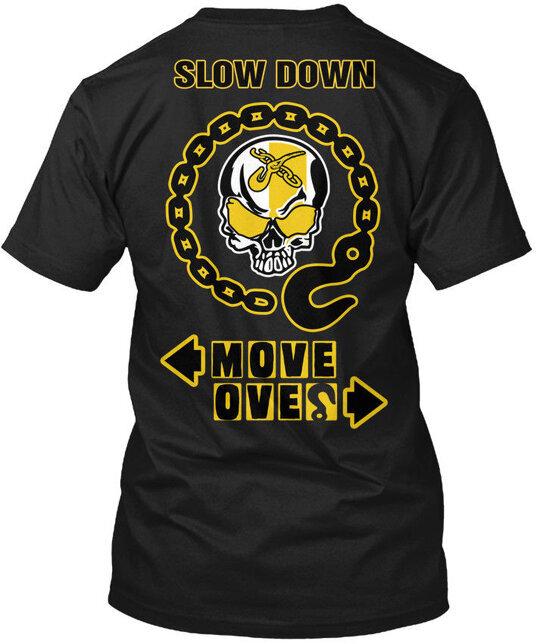 

Slow Down Move Over T-Shirt Made in the USA Size S to 5XL 2XL