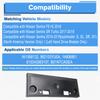 Car Front Bumper License Plate Mounting Bracket Accessories For Nissan Sentra FE+S SR Turbo S SL SR SV 2016- 962103YU0A