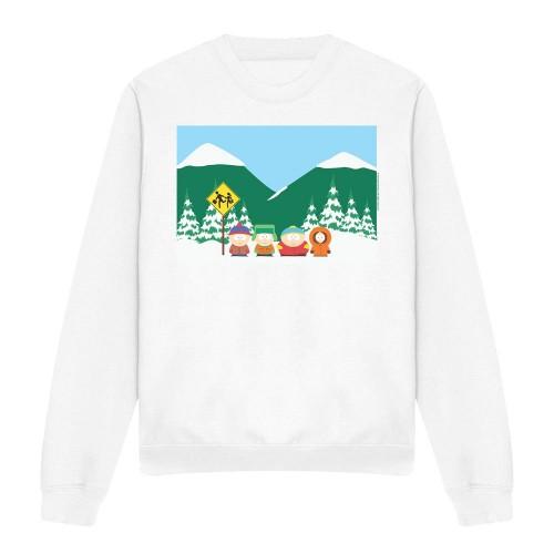 South Park Unisex Adult Bus Stop Sweatshirt