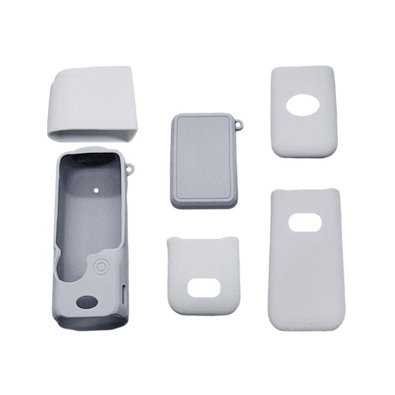 DJI OSMO Pocket 3 Silicone Case and Lens Cover: Dustproof & Drop-Proof Protection Accessory