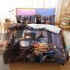 Juego de Ropa de Cama, Serie Mandalorian Tamaño Funda Nórdica de Tres Piezas