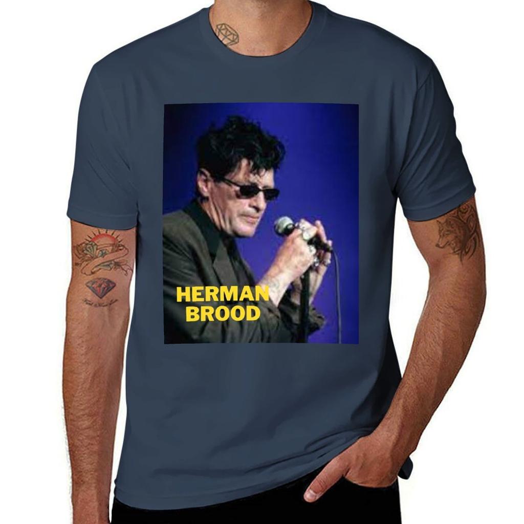 Herunisex Brood Tshirt Lightweight Casual Summer Tshirt