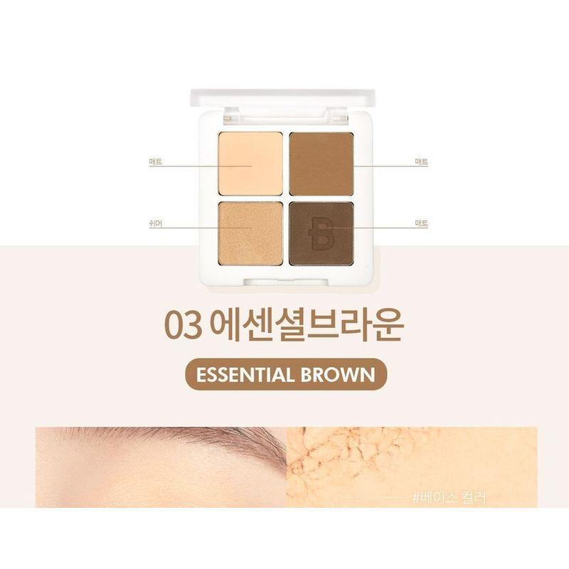 Berrisom - Real Me Lidschattenpalette - 4 Farben