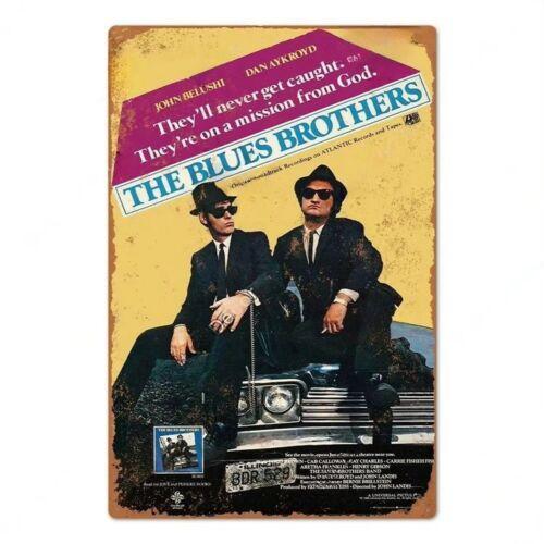 

The Blues Brothers Retro Movie Tin Sign Man Cave Wall Art Vintage Memorabilia aluminum 20x30cm