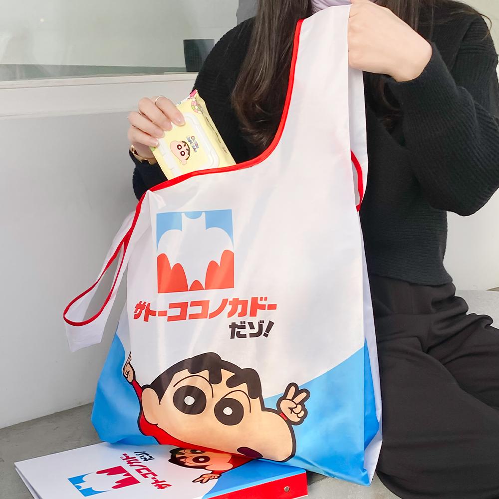 Colley Crayon Shin-Chan Market Bag Shopping Bag Ver2 - Kindergarten Bus Action Department Store