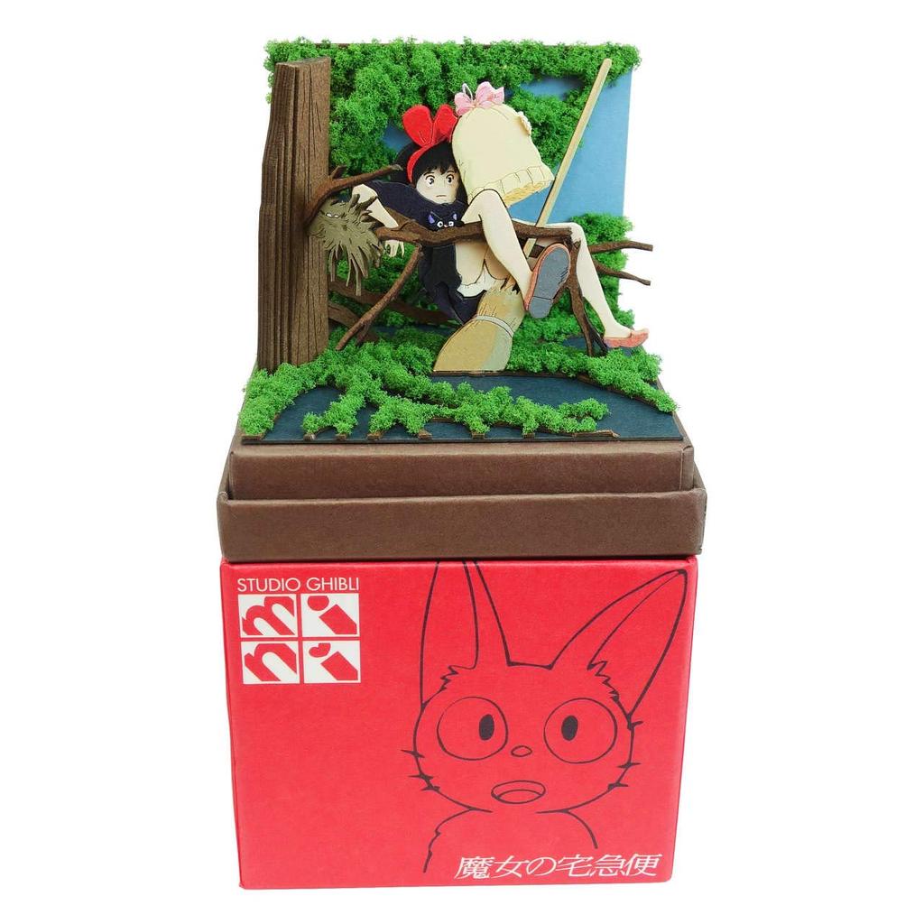 Sankei Studio Ghibli Mini Kiki Lost In the Forest Papercraft - Kiki's Delivery Service MP07-124
