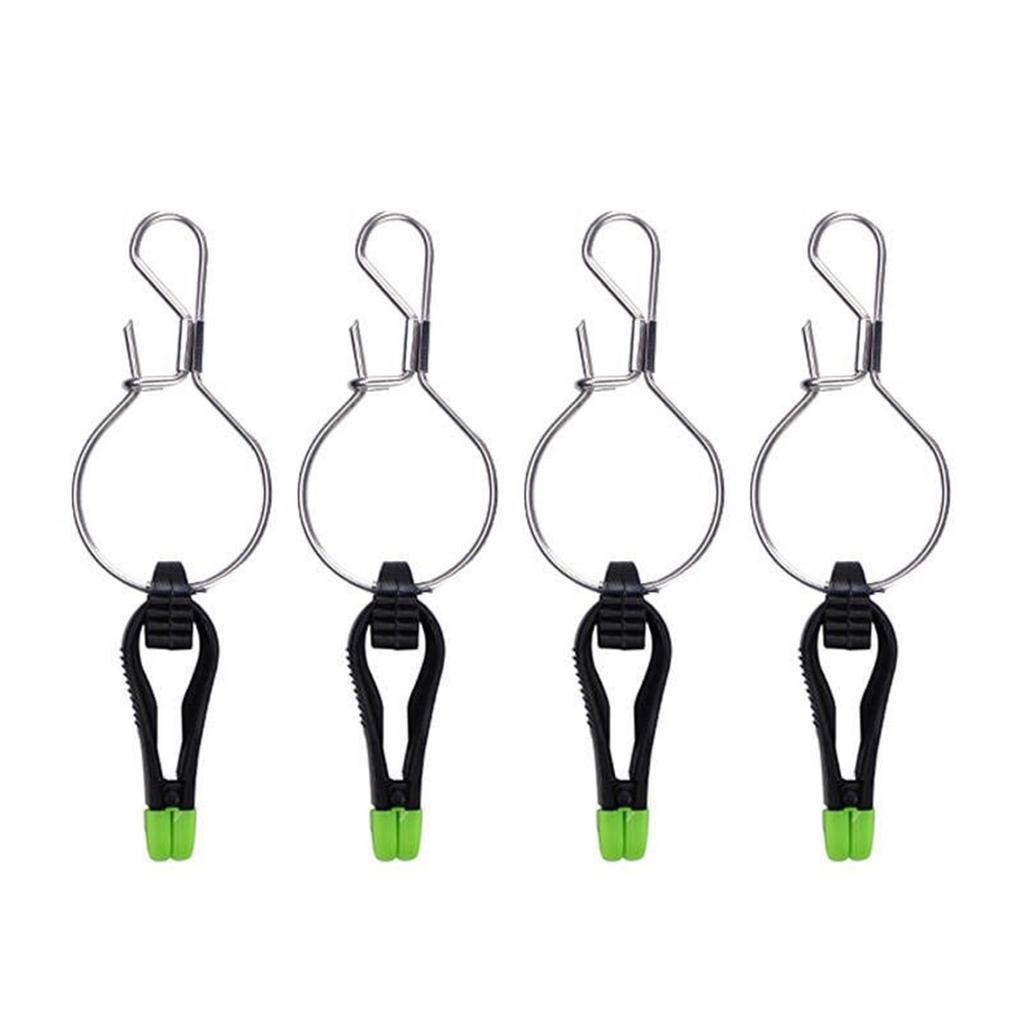 4pcs Fishing Downrigger Release Snap Weight Clips Power Grip Plus Line Release Clips Fishing Tackle for Offshore Fishing