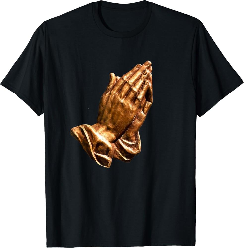 Praying Hands Tee Shirt Beautiful Spiritual Unisex T-Shirt XL