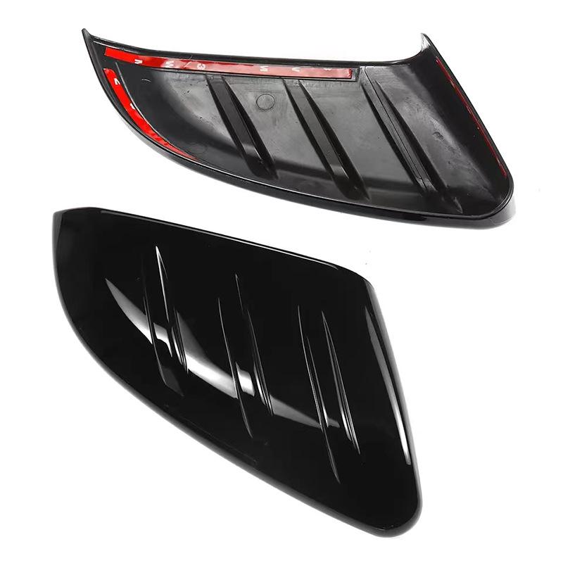 Black Rearview Mirror Cover for Honda Civic FK7/FK8 (2016-2021)