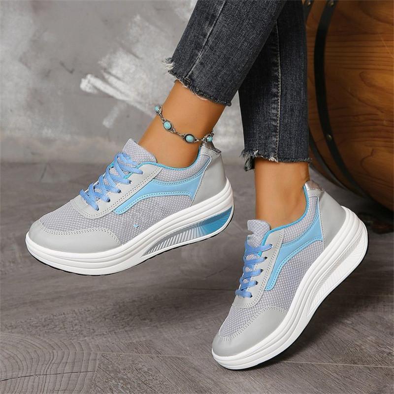 Spring and Summer Footwear Plus Size Comfortable Round-headed Platform Sports Women's Shoes Platform Shoes