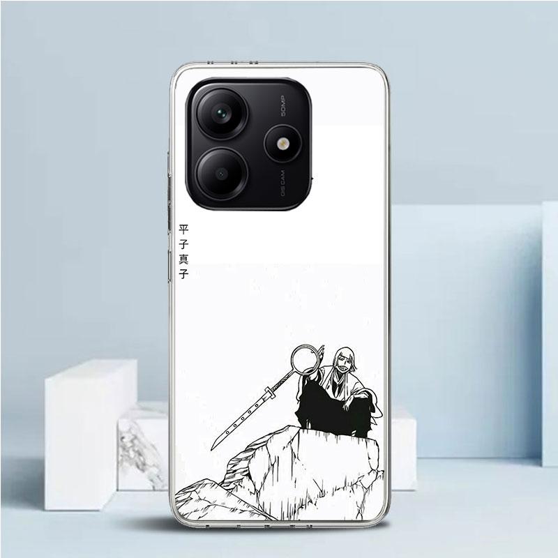 

Bleach Shinji Hirako Phone Case For Xiaomi Redmi Note 15 14 14S 13 12S 12 Pro Plus 11S 11 11T 11E 10S 10 + Soft TPU Back Cover R Redmi Note 13 Pro 5G