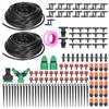 Duodo Drip Irrigation System, DIY Drip Irrigation Kit with Nozzles, 30 Meter Tube for Garden, Lawn, and Patio Use