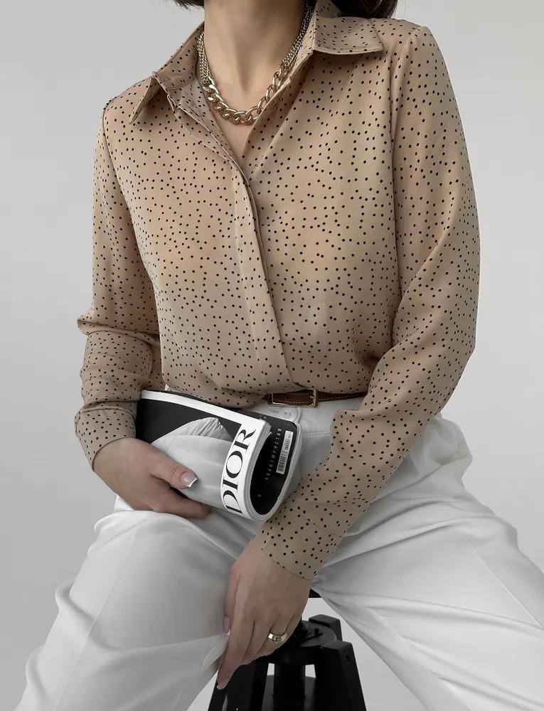 European-American Slim Fit Long-Sleeved Shirt: Elegant & Modern