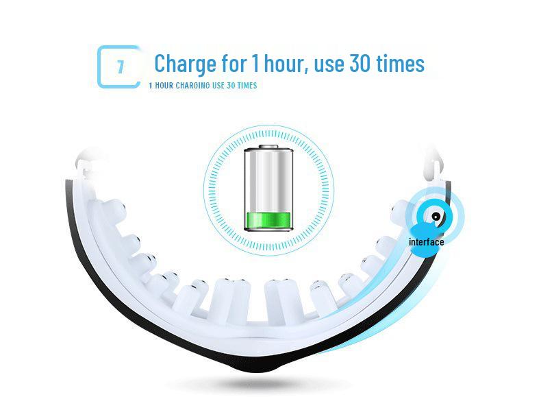 Rechargeable Eye Massager with Vibration and Touch Film for Soothing Eye Fatigue